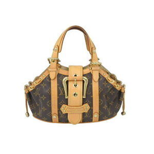 Louis Vuitton Theda Crossbody Tote Bag Handbag Leather